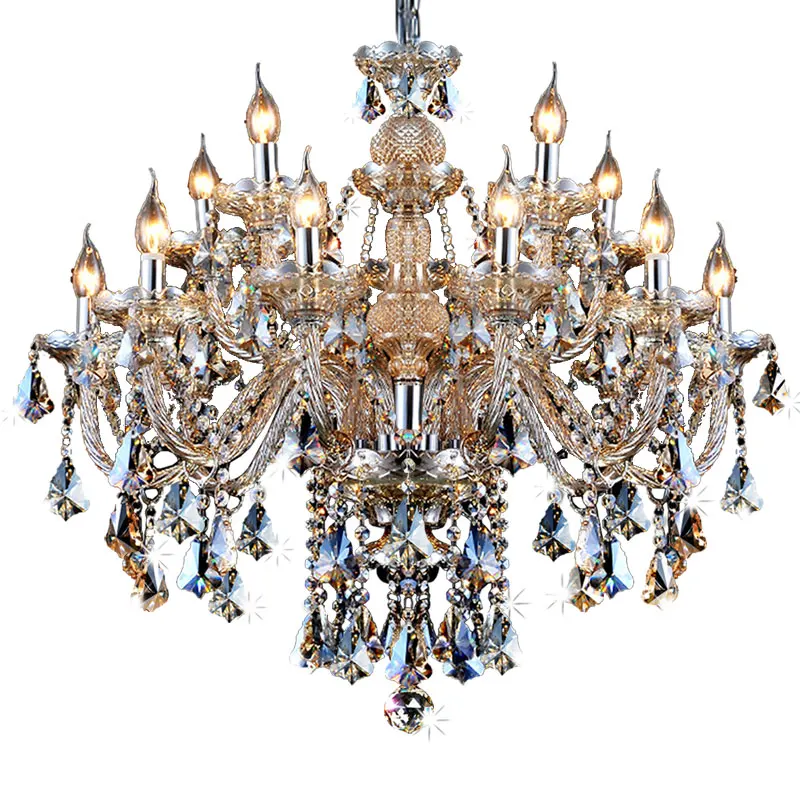 Хрустальная люстра для столовой E14 светодиодный светильник в форме свечи