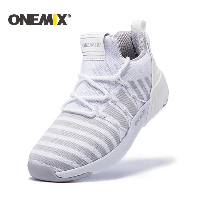 Новинка беговые кроссовки ONEMIX женская теплая обувь увеличивающая рост зимняя