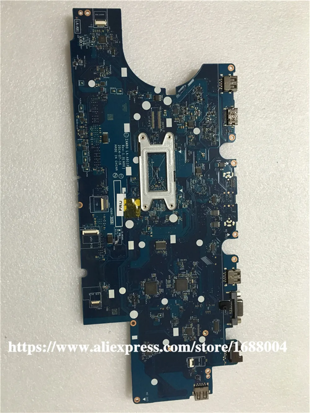 Для DELL E5550 Материнская плата ноутбука W4CTJ 0W4CTJ CN-0W4CTJ ZAM80 LA-A911P с SR23X i5-5300 Процессор мб тестирование Быстрая