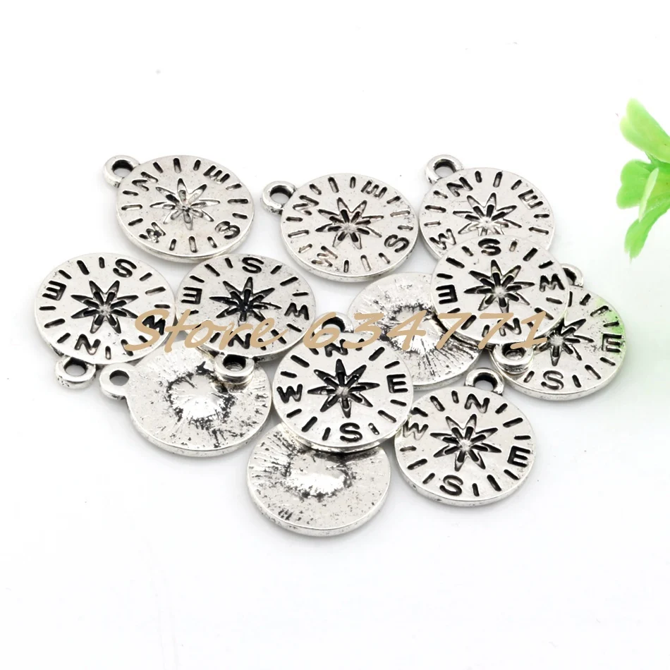 MIC 10 шт. цинковый сплав Компас Кемпинг пеший Туризм Путешествия шармы Подвеска DIY