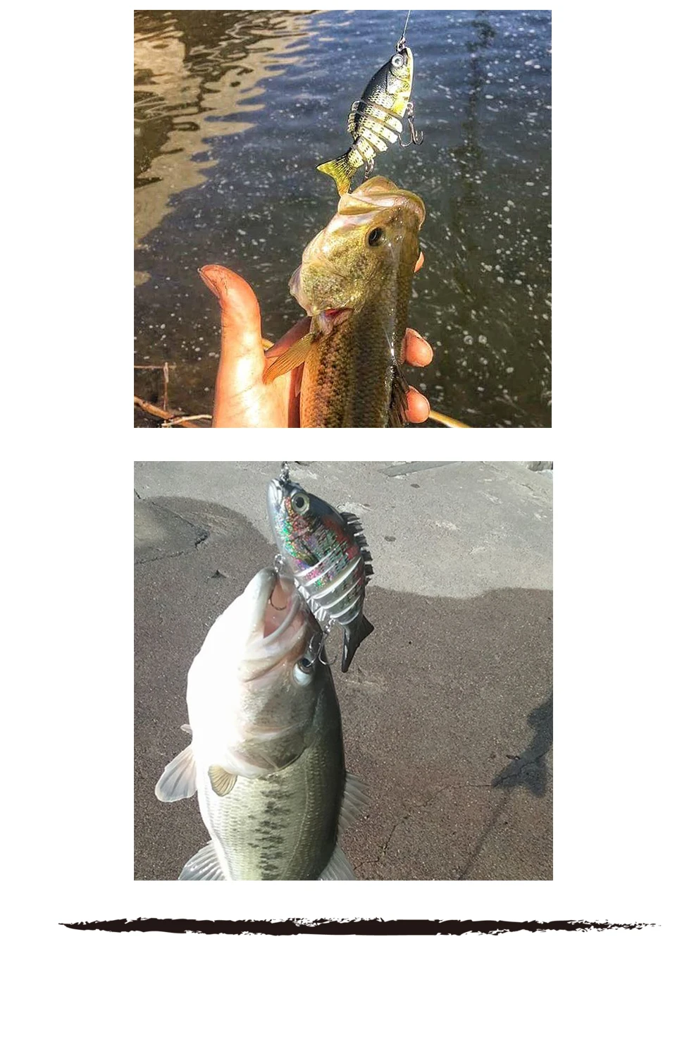 VTAVTA, 10 см, 20 г, воблеры для рыбалки, 6 сегментов, Swimbait, рыболовные приманки, кренкбейт, Мульти соединенная жесткая приманка, искусственная приманка, приманка для рыбы