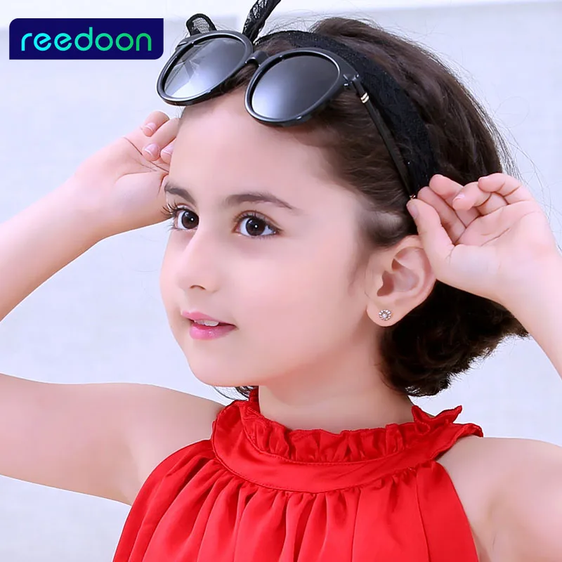 2017 новые модные детские солнцезащитные очки для мальчиков и девочек малышей