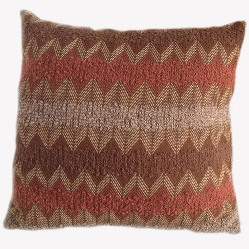 Декоративный Трикотажный чехол для подушки дивана 45x45 | Дом и сад
