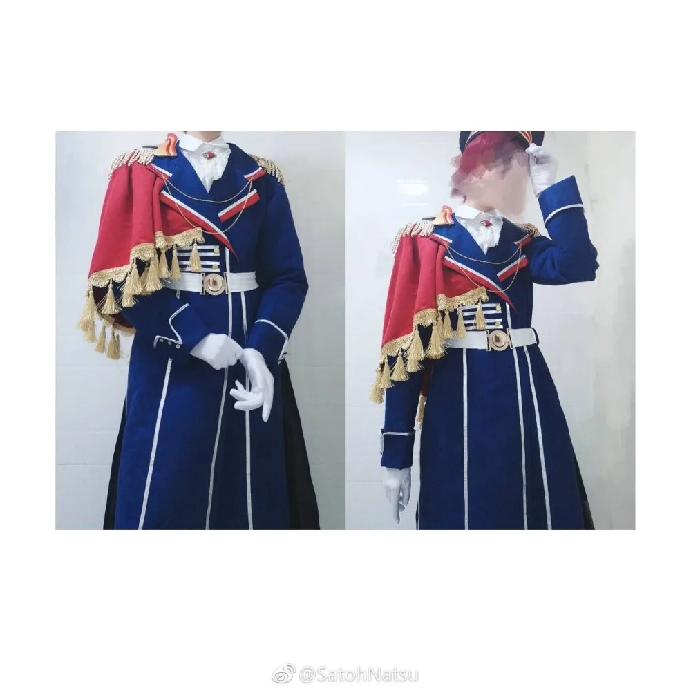 TODOROKI SHOTO bakugou katsuki deku Boku no Hero academic Cosplay военная форма карнавальный костюм