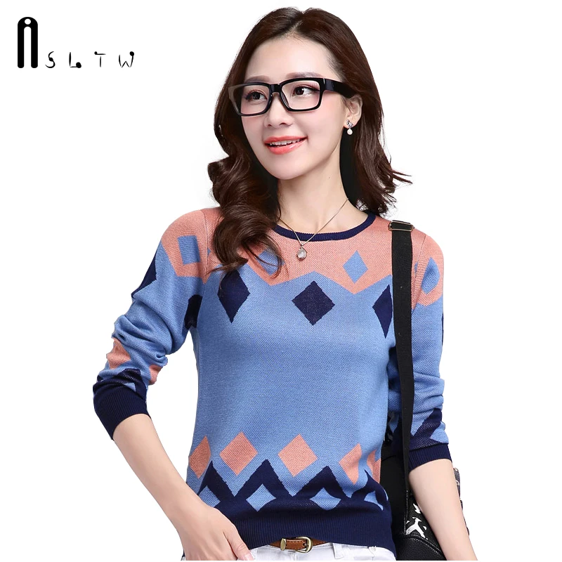 Весенний пуловер свитер для женщин модный кашемировый с длинным рукавом и