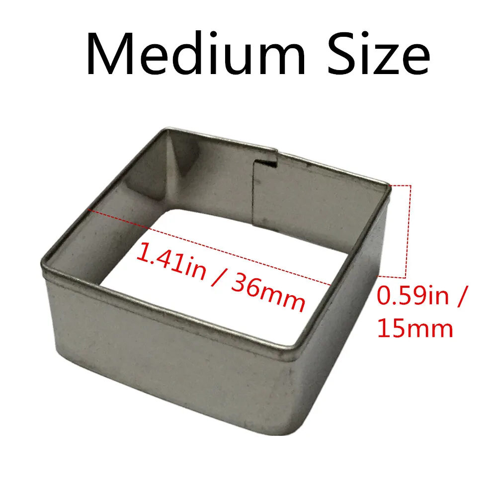 Форма для выпечки квадратной формы 3 шт./компл. | Дом и сад