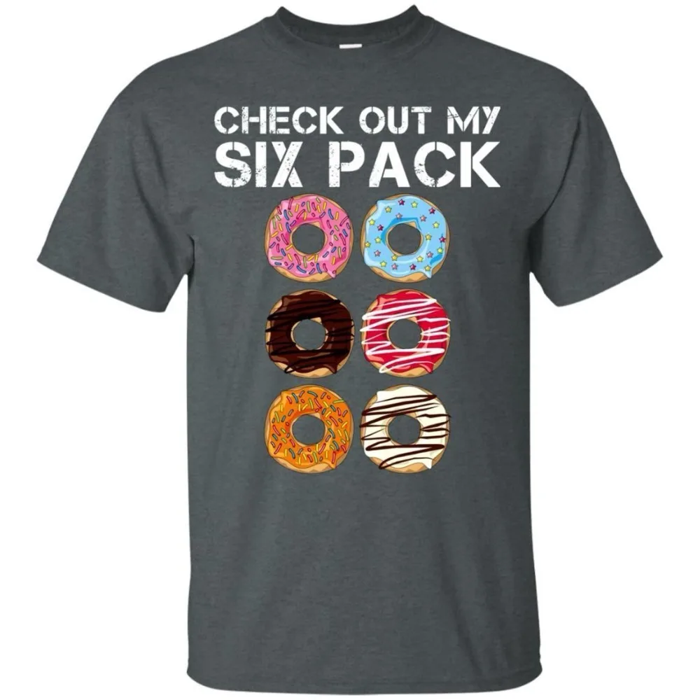 Забавные футболки My Six Pack с национальным пончиком для спортзала новинка 2019