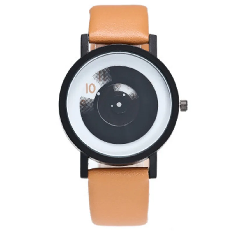 Sports leisure quartz men's watch turntable pointer design women's ladies | Наручные часы