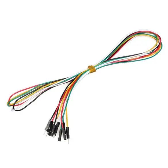 100pcs/lot 3pin 100cm M-M Male-Female F-F Jumper Wires 2.54mm DuPont Cable for DIY Electronic | Компьютеры и офис