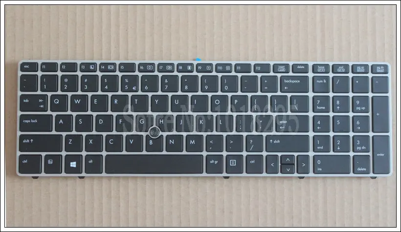Новая английская клавиатура для HP EliteBook 8560p 8570P 8560B 6560b 6565b 6560P US ноутбука с