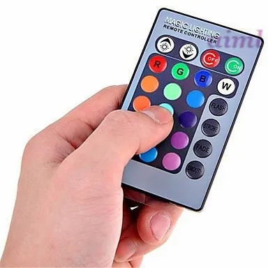 E26/E27 3 W светодиодный 180 LM RGB светодиодные круглые лампы с дистанционным