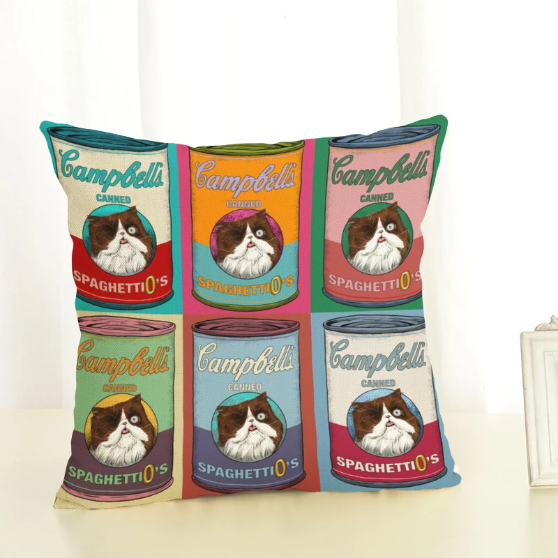 Новая горячая распродажа серия монстров животных собак офисная наволочка для