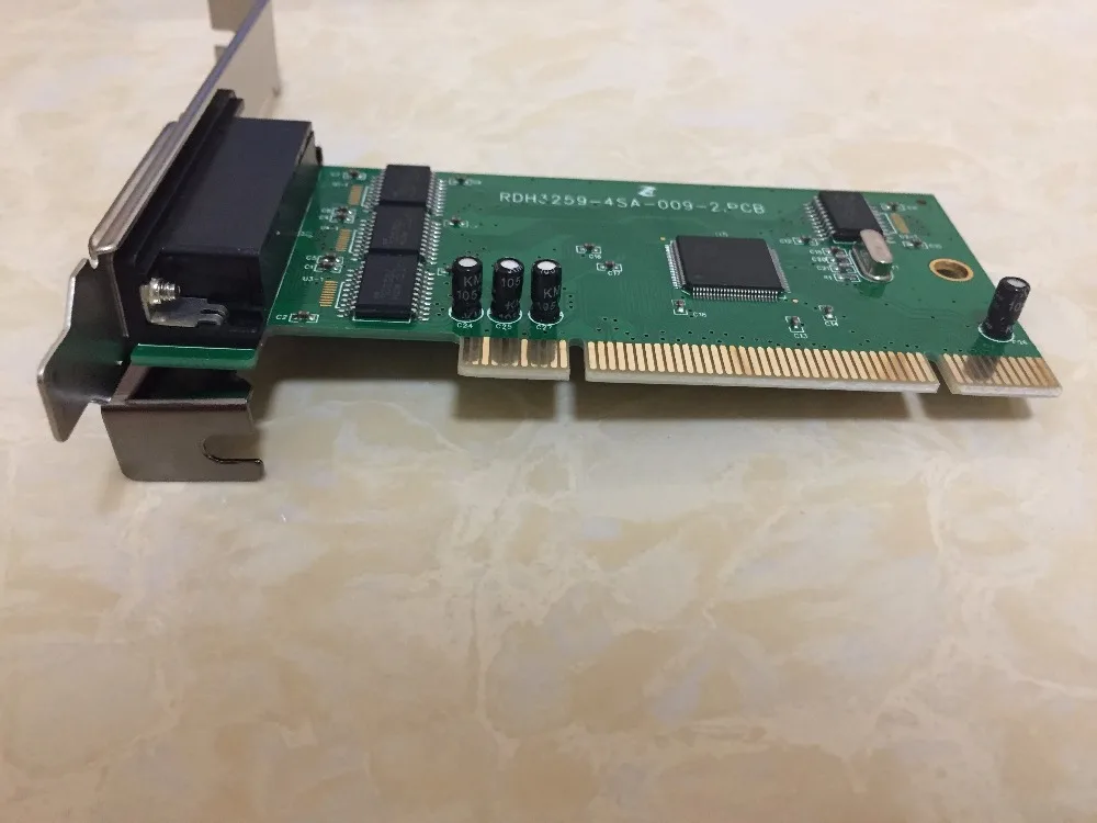 Серийная карта PCI 4 порта RS232 RS 232 DB9 Pin COM адаптер мульти Серийный порт s набор