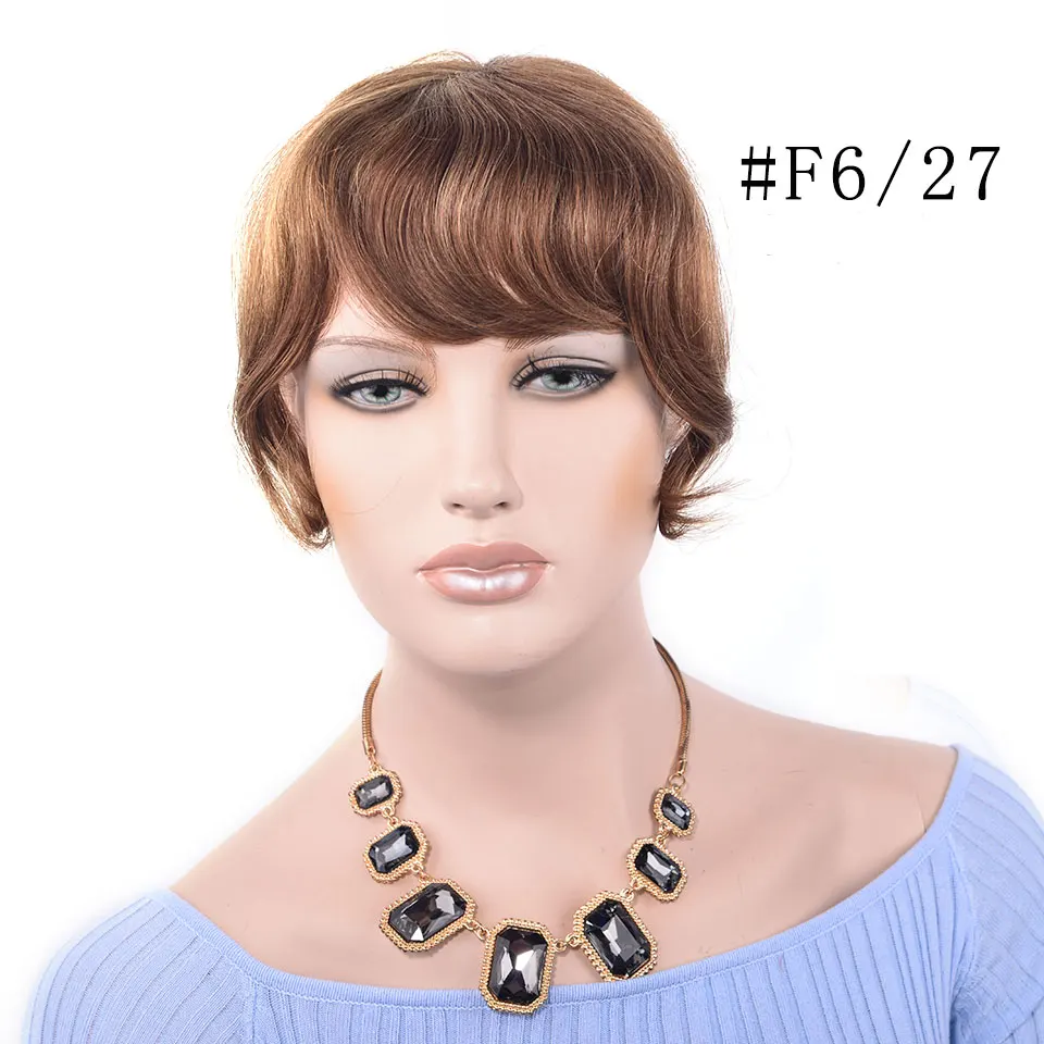 LADYSTAR заколка для челки Человеческие волосы Remy аккуратная челка 6 дюймов до 8 дюймов модная цельная бахрома 27 г для белых/черных женщин