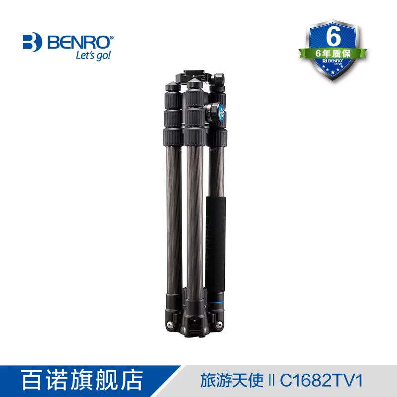 Штатив Benro C1682TV1 карбоновые волоконные штативы монопод для камеры с шаровой