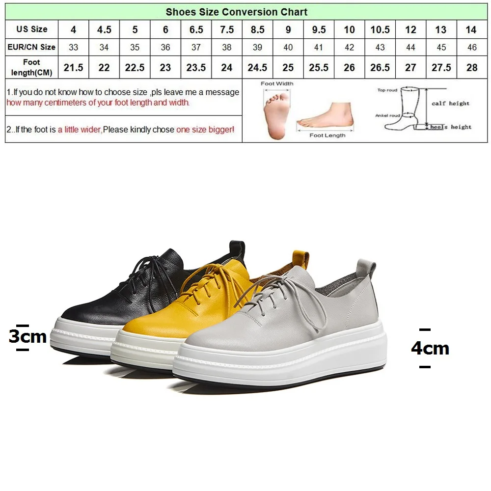 

DRFARGO Loafers Soft Lace Up Genuine Leather Flats Shoes Women Solid Casual Breathable Shoes for Women Platform Shoes MR04061