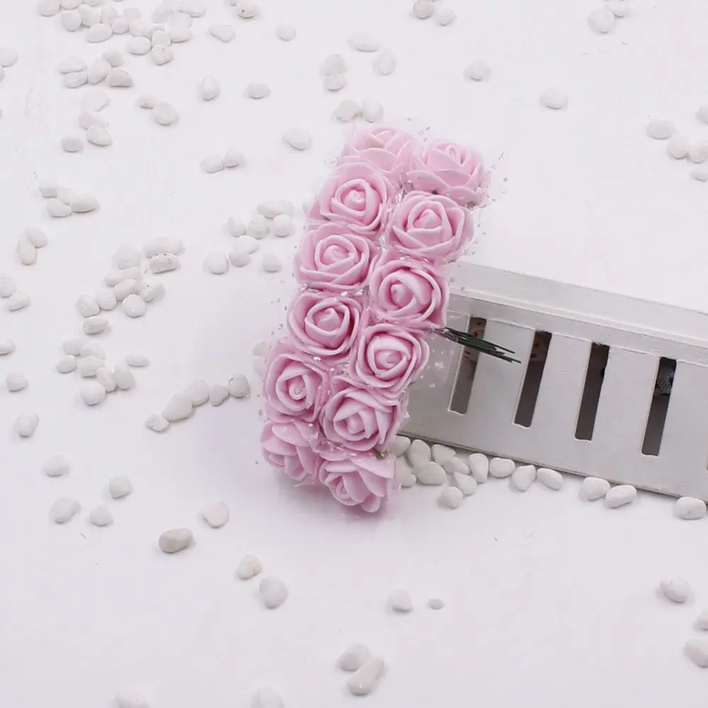 12 шт./лот (2 5 см с украшением в виде цветов) кружевными розами для маленьких