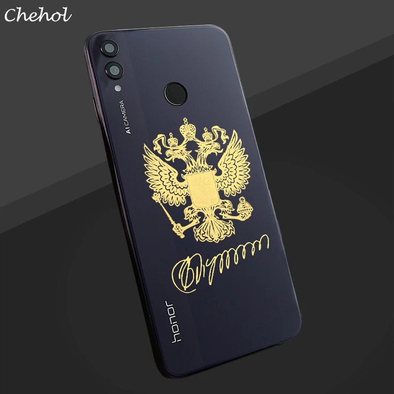 Russian Style Golden Metal Nickel Stickers for Xiaomi Redmi Fitted Mobile Phone Cases Soft Silicone Cell Covers | Мобильные телефоны