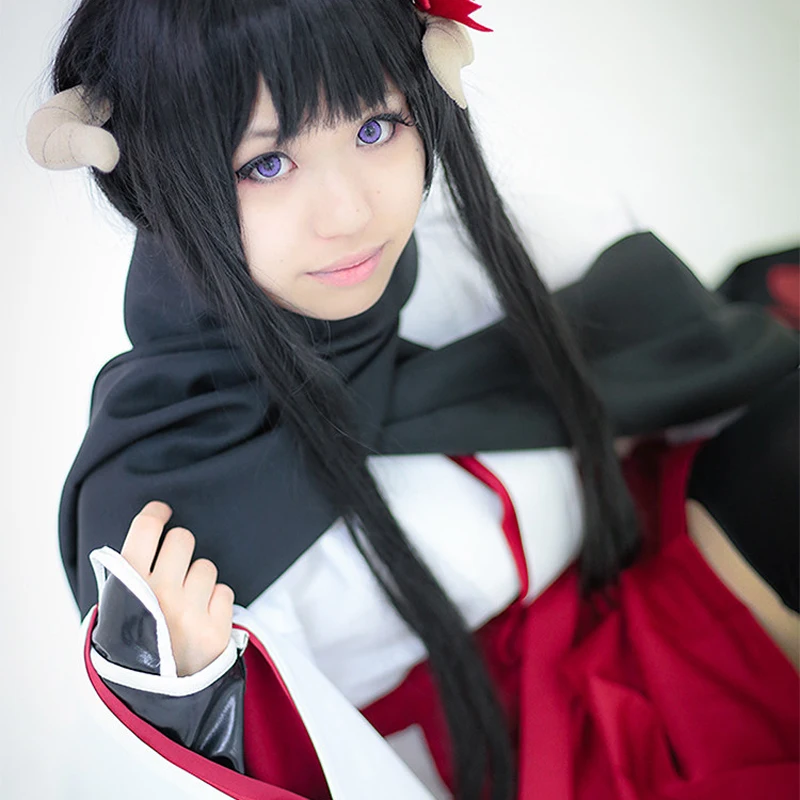 ЛИВА девушка горячие аниме Inu x Boku SS Shirakiin Ririchiyo косплей костюм полный комплект
