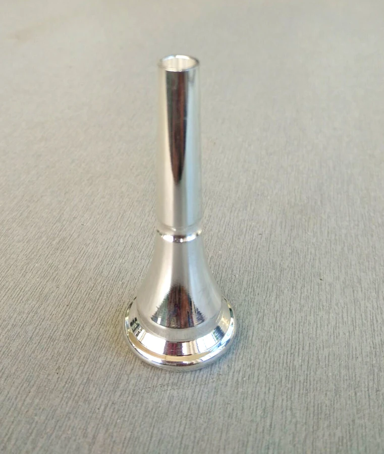 Латунный роговой рот Посеребренная чистая Медная головка флейты рот|Латунные