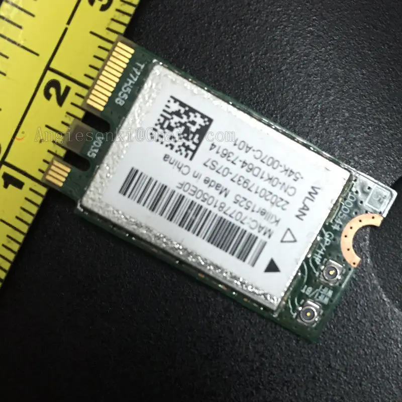Wi Fi WLAN карта K1D64 Killer 1525 AC + Bluetooth 4 0 для сетей Atheros QCNFA34AC Bigfoot 1525|wifi wlan card|wlan cardac wifi |