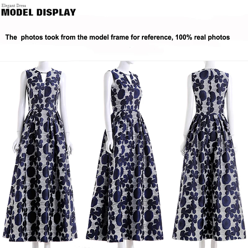 Новое поступление высокого качества летнее женское платье элегантный цветочный