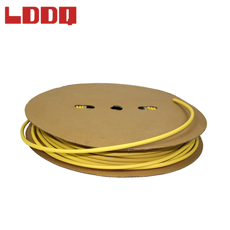 Термоусадочная трубка ldq термоусадочная 100 м клей с клеем семь цветов диаметр 6 4