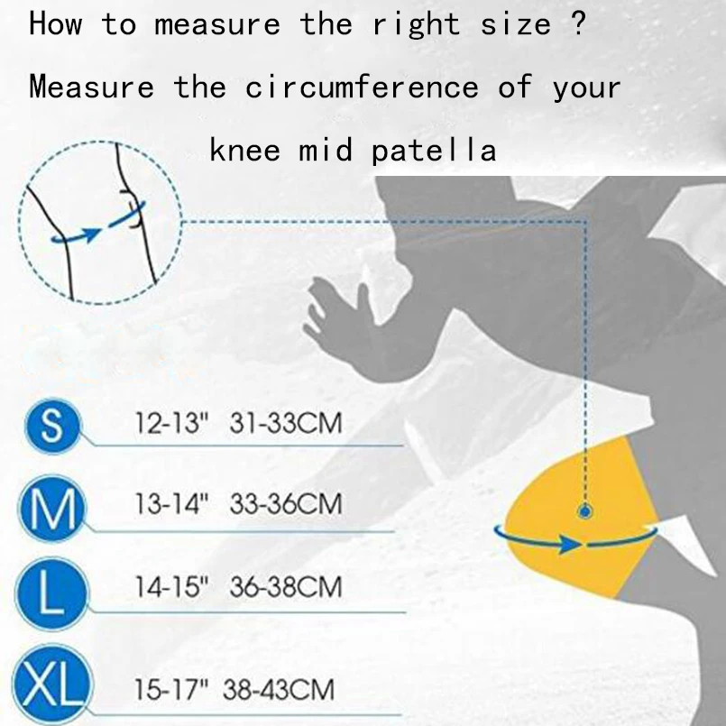 

Knee Compression Sleeves Neoprene 7mm for Men & Women for Cross Training WOD Squats Gym Workout Powerlifting Weightlifting