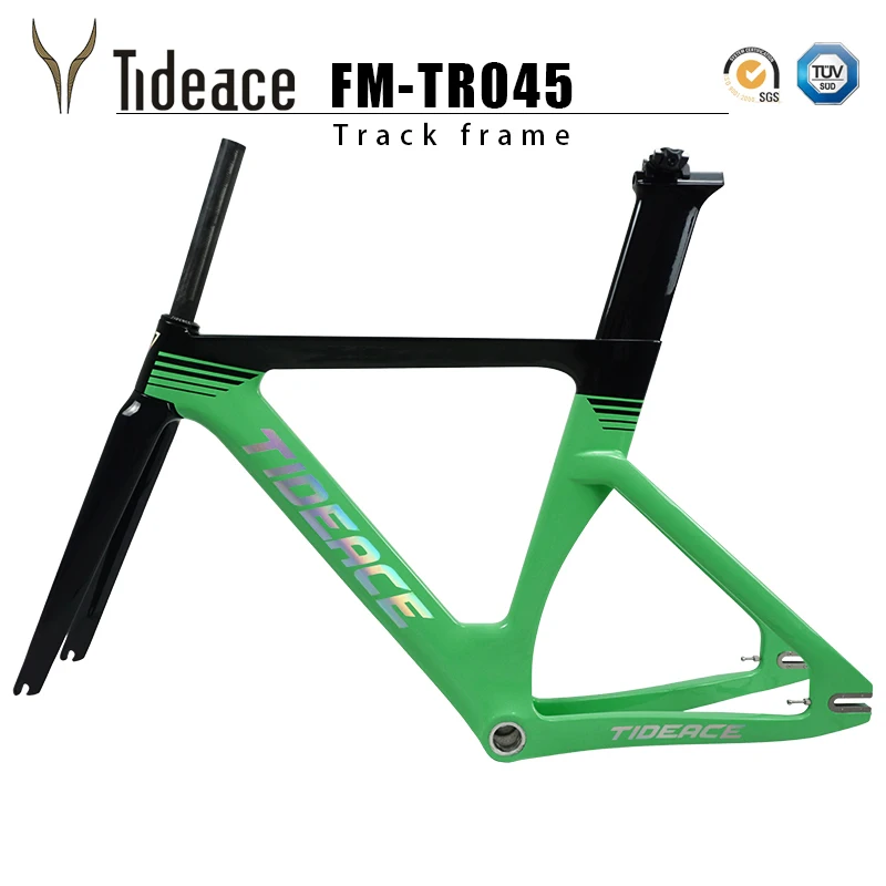 

Carbon Track Frame Carbon Fiber Fixed Gear bike frame Carbon Racing Tracking bike Frameset 49/51/54cm with fork seatpost