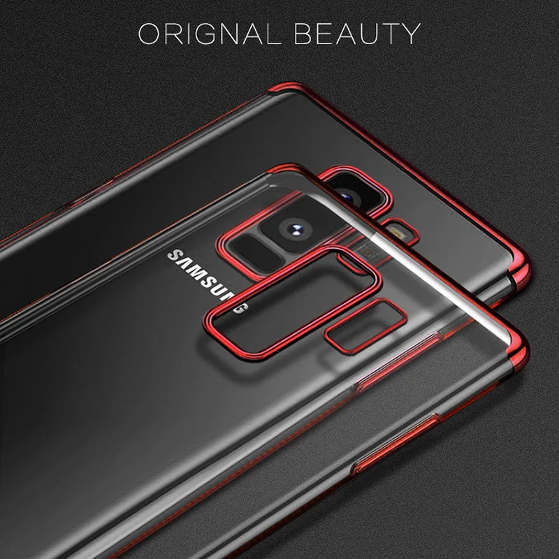 Мягкий чехол из ТПУ для Samsung Galaxy S9 S8 Plus Note 8 S7 S6 Edge A5 A7 A8 A6 J7 Pro 2018 A3 J3 J5 2017 2016|Бамперы| |