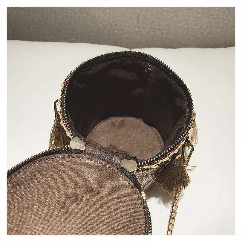 Модная новая сумка высокого качества соломенная женская круглая Сумка-тоут