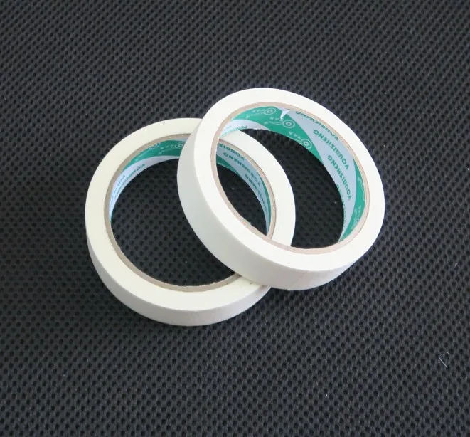 

2 pcs 2cm *20m paper tape masking tape to protect canvas fabric edge cross stitch x stitching sew DIY tool craft needlework plus
