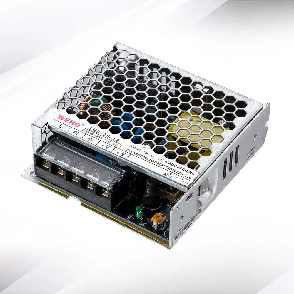 (LRS 75 36)WEHO 110/220v ac/dc одиночный выход 75w 36v 2.1a импульсный источник питания|switch power|switching