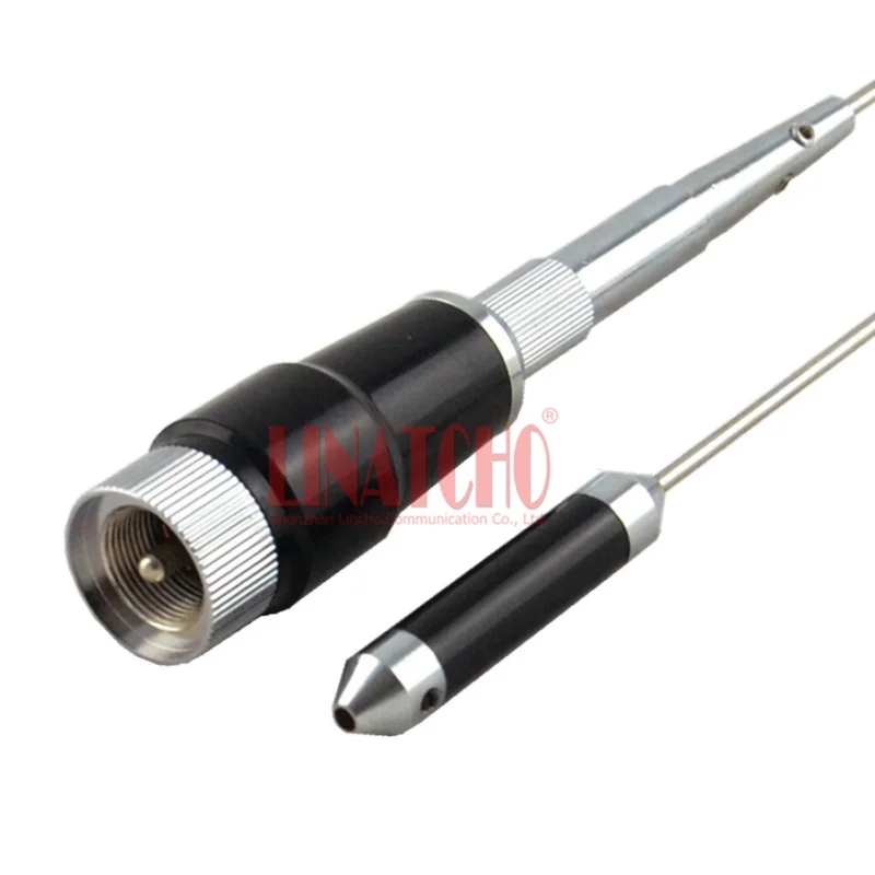 omni detachable two parts pl259 410mhz car radio antenna