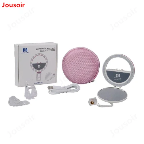 NanGuang CN MP16C смартфон маленький мобильный LED кольцо видео свет для фотографии