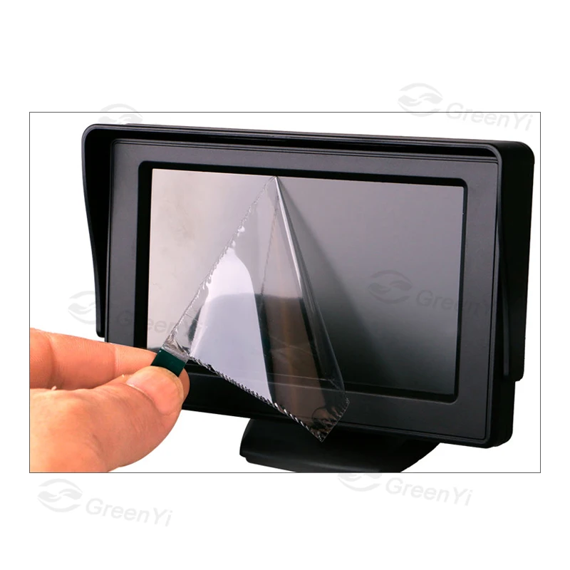 GreenYi 4 3 &quotHD 800*480 цифровой TFT ЖК монитор для автомобиля мини камера заднего вида