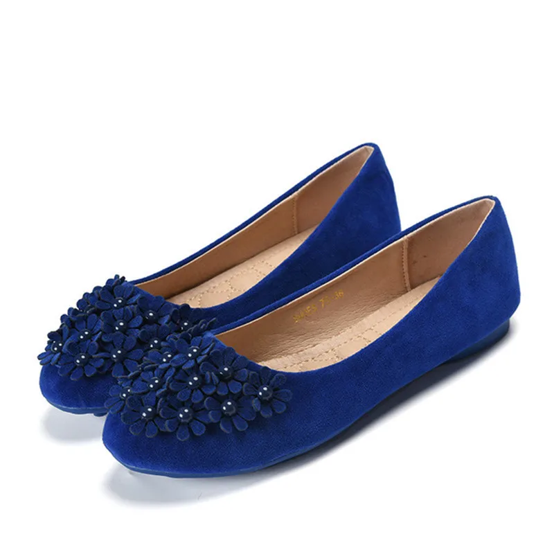 Женские туфли с круглым носком на плоской подошве размеры 34 43 6 цветов|shoes with red