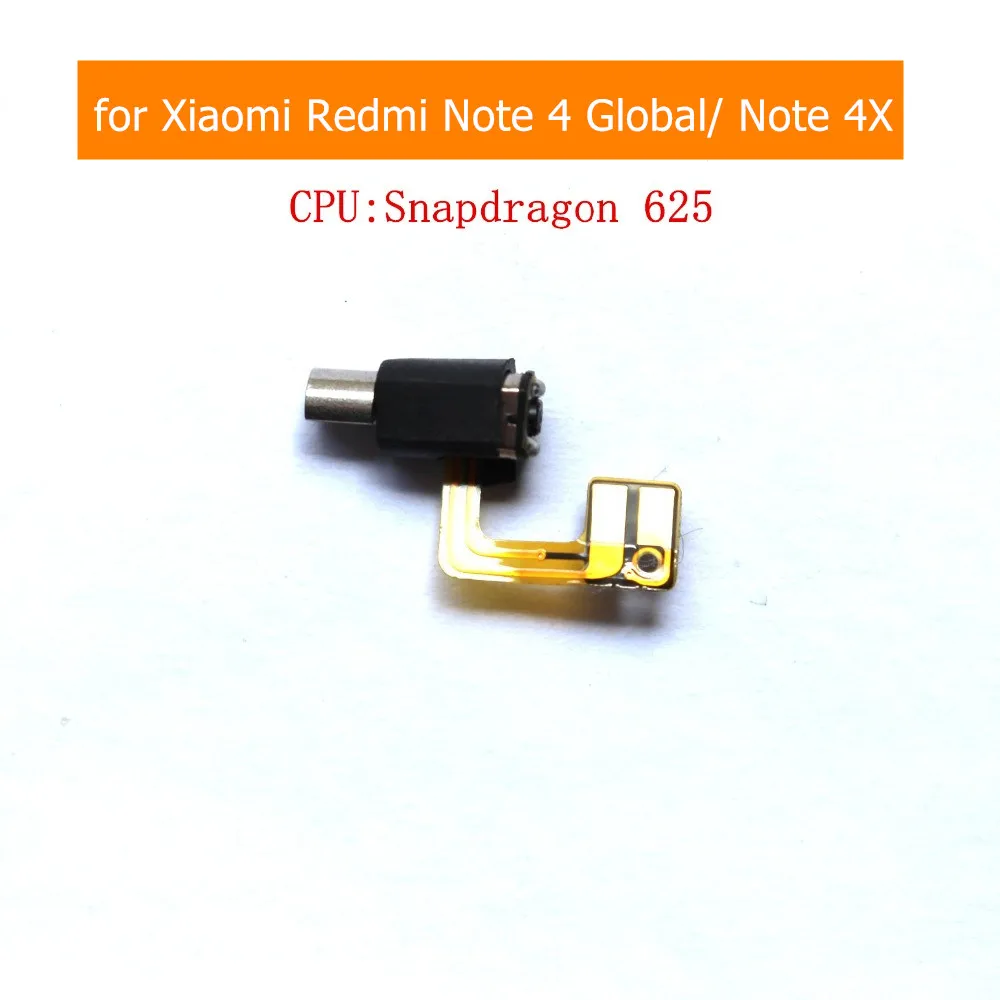 Вибрационный модуль для Xiaomi Redmi Note 4 Global/ 4X вибромотор гибкий кабель замена