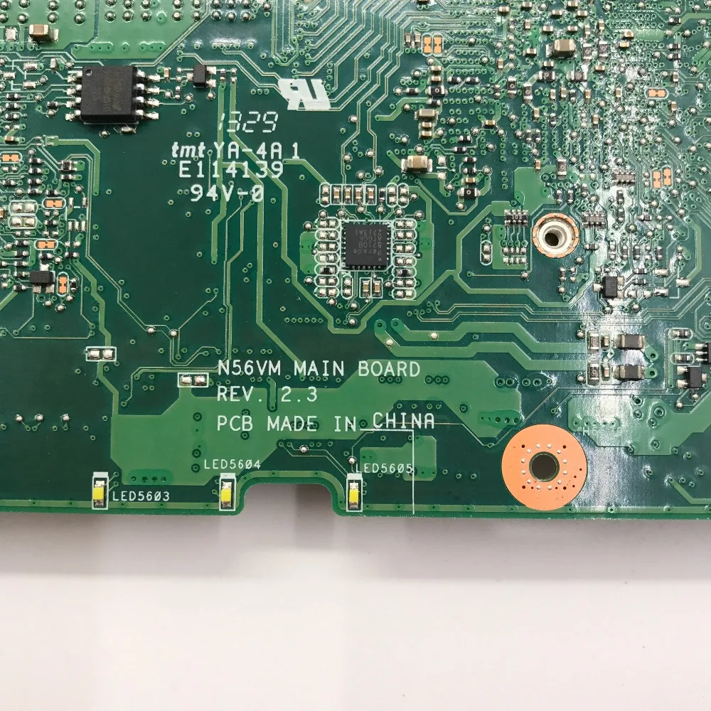 

KEFU N56VM Motherboard For ASUS N56VM N56VB N56VvV N56VJ N56VZ Laptop Motherboard N56VM GT740 4G SUPPORT I7 Test Motherboard