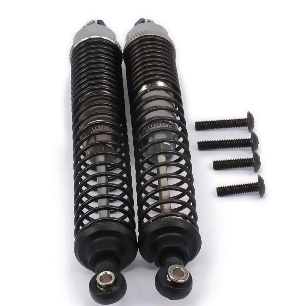 2PCS Oil Filled 130mm Aluminum Rear Shock Absorber For Rc Hobby Model Car 1/10 Wltoys K949-011 Climbing Crawler Hop-Up Parts | Игрушки и