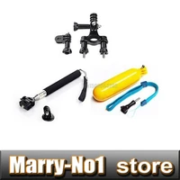 3 in 1 floating grip monopod pole handlebar seatpost for gopro hero 1 2 3 3 camera free shipping