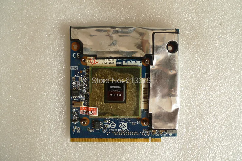 Для acer Aspire 5920G 5520 5920 nVidia GeForce 8600 8600M GS G86-770-A2 MXM II DDR2 512MB graphics VGA Видеокарта