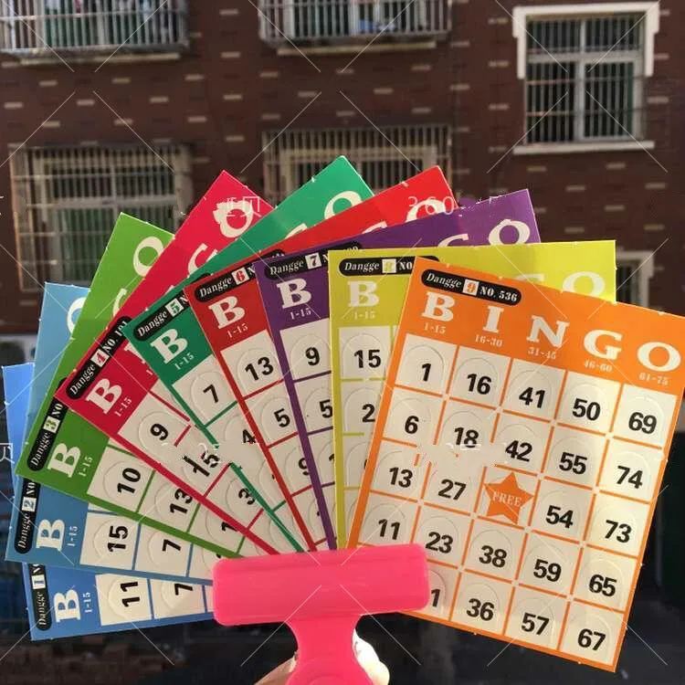 BINGO game card 60 sheets/package 540 sheets can be expanded without repeating Bingo Board Game | Спорт и развлечения