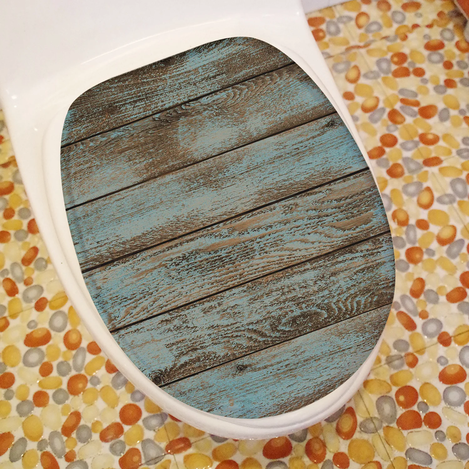 Винтажный деревянный набор из 3 предметов мягкий утолщенный коврик для ванной и