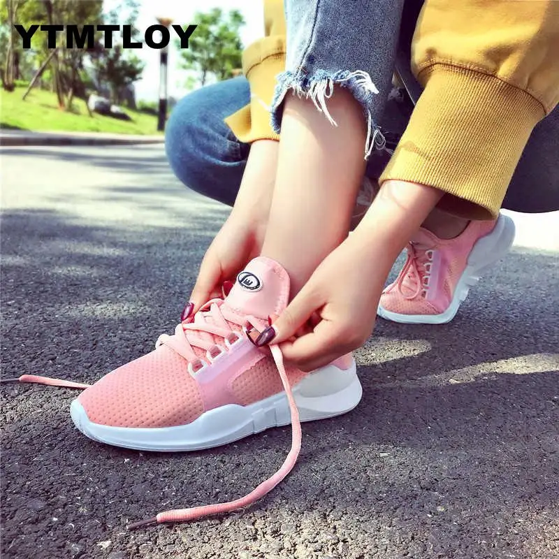 Женская обувь повседневные женские кроссовки Tenis Feminino Легкие дышащие сетчатые