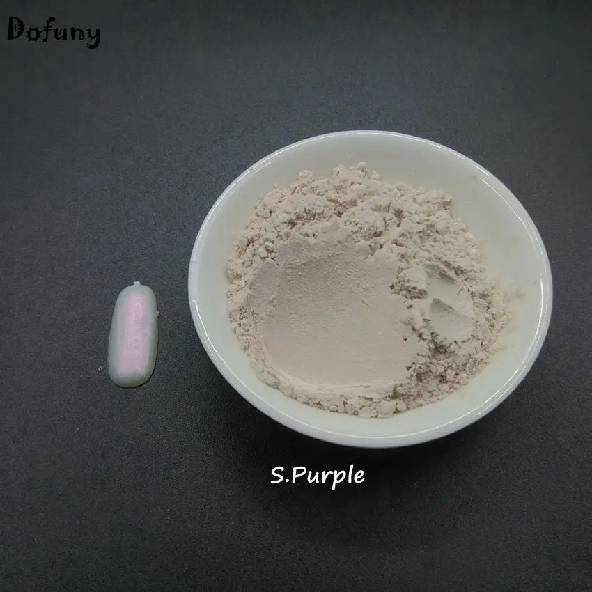 Пурпурная перламутровая пудра-лак для ногтей пудра сделай сам теней век цветная