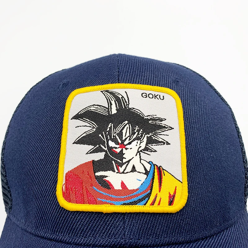 Бренд Dragon Ball Z Goku Bulma Бейсболка Кепка водителя грузовика для мужчин и женщин хип-хоп шляпа папа сетка регулируемый головной убор Прямая поставка