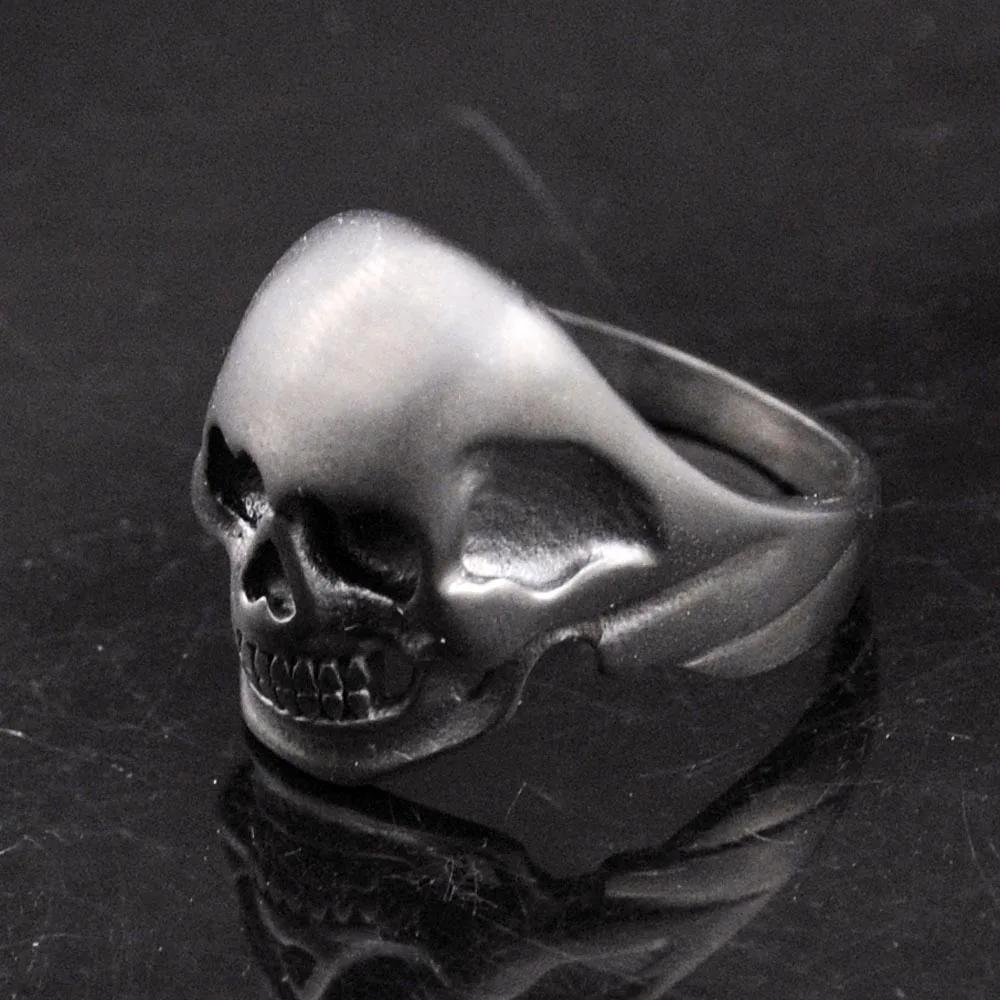 Hot Punk Stainless Steel Men Rings Biker Motorcycle Rider Jewelry Heart Eye Skull Ring Party Gift GR379 | Украшения и аксессуары