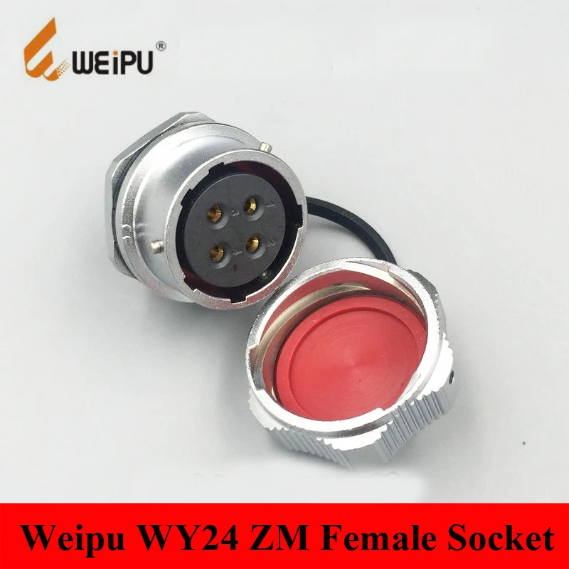 Оригинальные Weipu WY24 коннектор ZM 2 3 4 9 10 12 19 Pin женский круглый фланец задняя панель