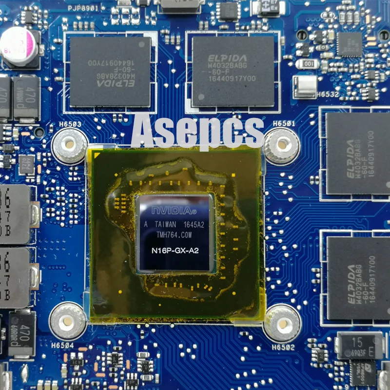 ROG GL552VW REV2.1 материнская плата для ноутбука For Asus GL552VX GL552V ZX50V I7 6700HQ GTX950M/GTX960M 2 Гб 40